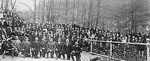 300 delegates at Hot Springs, Arkansas in 1914.